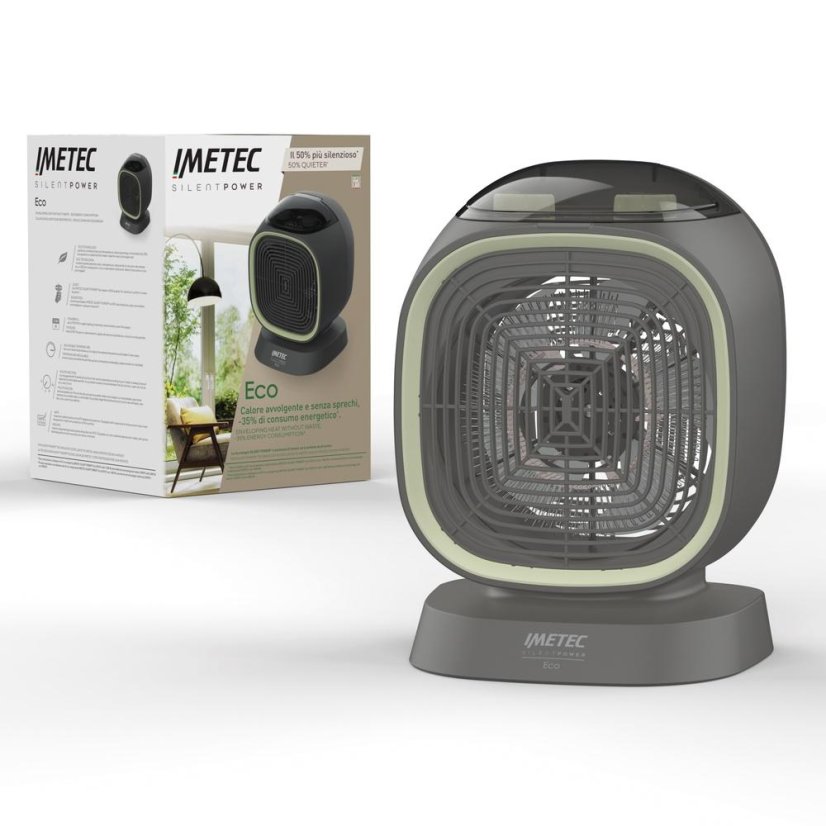 Imetec Eco 4030 gray fan heater