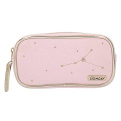 Top Model Cancer pink cosmetic bag