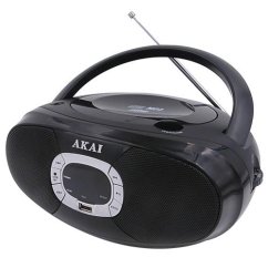 AKAI BM004A-614 Black Portable CD Player