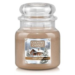 Svíčka Country Candle střední, Cozy Cabin