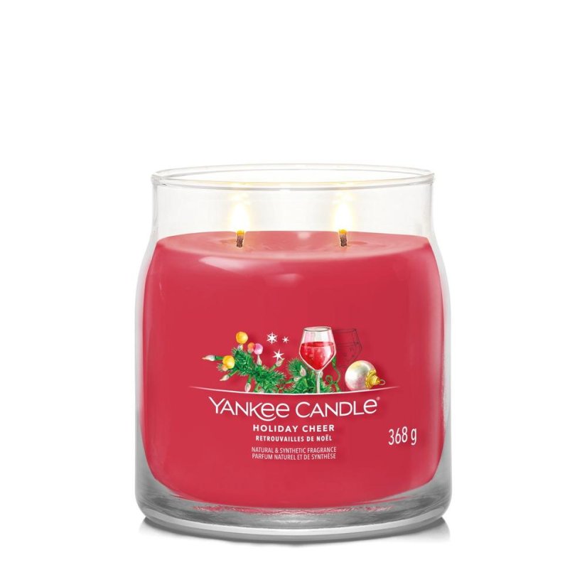 Świeca Yankee candle Signature średnia, Holiday Cheer