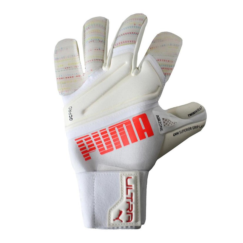 Torwarthandschuhe Puma ULTRA Grip 1 Hybrid Pro - Farbe: Weiß, Größe: 7
