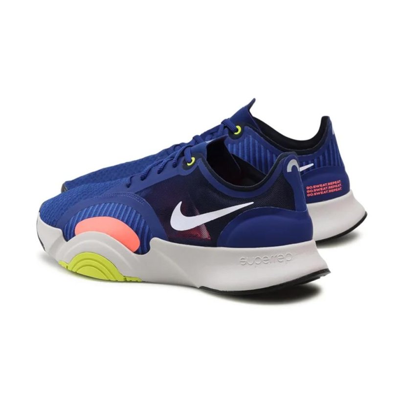 Pánská fitness obuv Nike SuperRep Go Royal Blue Cyber - Kolor: Niebieski, Rozmiar: 42