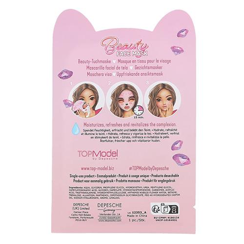 Top Model Foxy Beauty & Me arcmaszk, rózsaszín