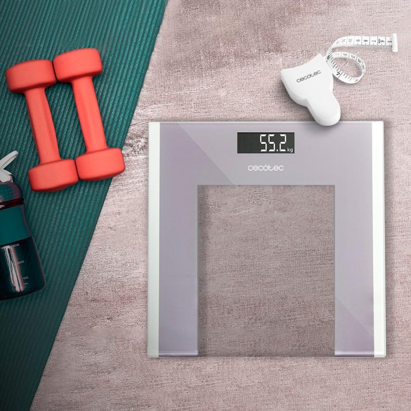 Osobní váha Cecotec Surface Precision Healthy 4336 šedá