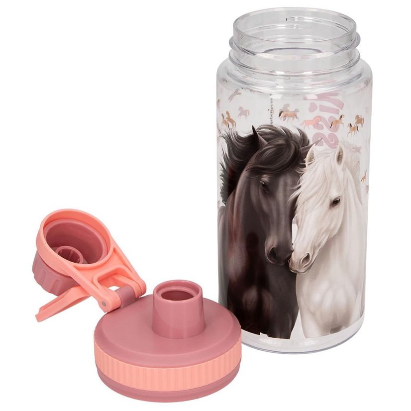 Miss Melody Water Bottle with Handle, Pair of Horses