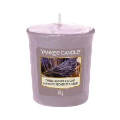 Svíčka Yankee Candle votivní, Dried Lavender & Oak