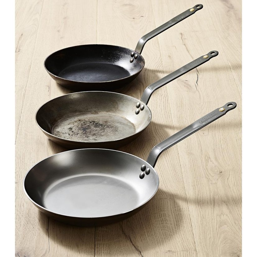 De Buyer Mineral B 5610.28 steel pan, 28 cm