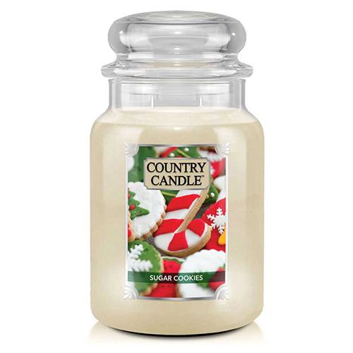Świeca Country Candle duża, Sugar Cookies