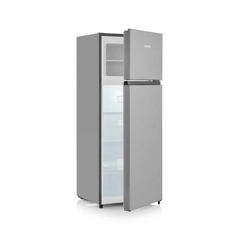 Kombinovaná lednice Severin DT 8761 stříbrná