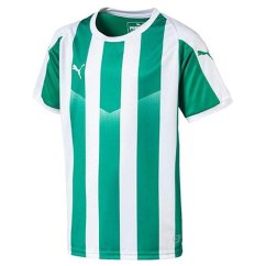 Puma LIGA Striped Kids' Soccer Jersey