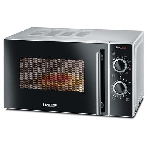 Severin MW 7771 silver microwave oven