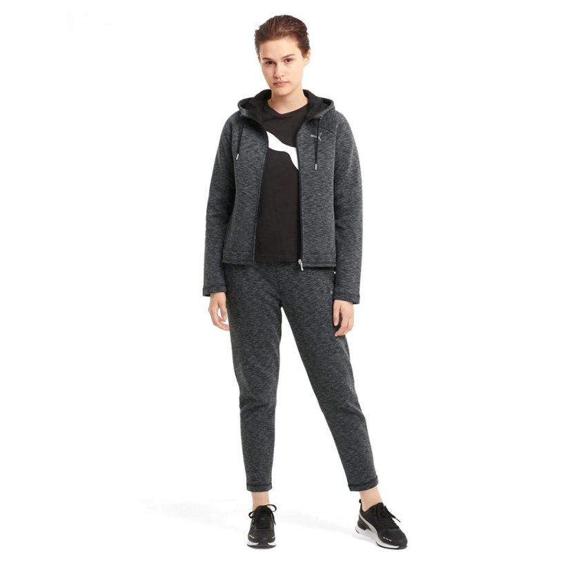 Damowa bluza z kapturem Puma Evostripe Full-Zip - Kolor: Szary, Rozmiar: XS