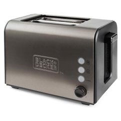 Black+Decker BXTO900E stainless steel toaster