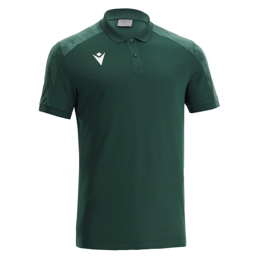 Macron Rock polo shirt - Color: Green, Size: M