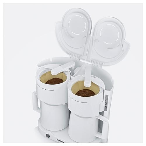 Severin KA 9314 white coffee maker + tea maker