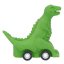 Gumi dinoszaurusz Dino World T-Rex zöld