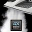 Imetec Z3 3700 ZEROCALC 9013 steam iron, white and black