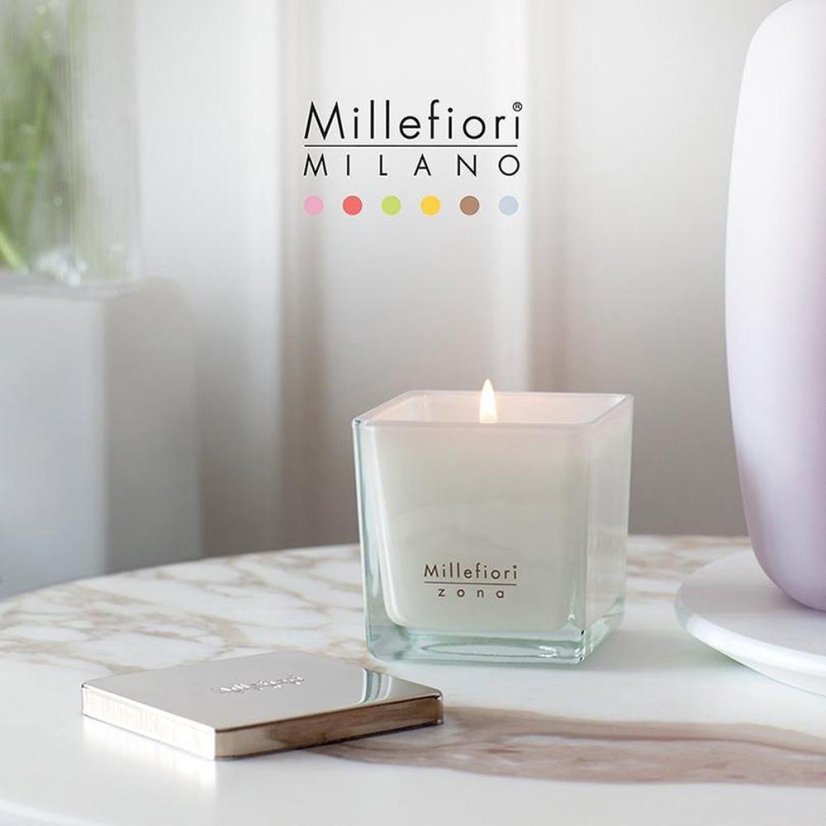 Millefiori Milano Zona, Amber & Incense candle