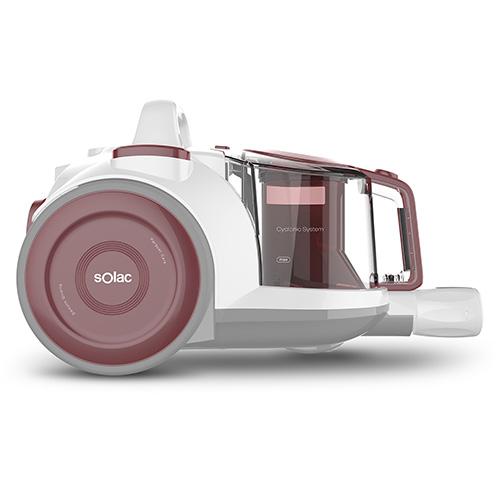 Solac AS3104 white and red floor vacuum cleaner