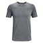 Herren-T-Shirt Under Armour Rush Seamless GeoSport - Farbe: Schwarz, Größe: L