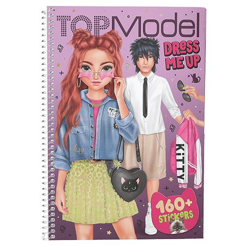 Kreatívny zošit Top Model Obleč ma 160 samolepiek