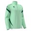 Sportovní top Macron Hollow 1/4 Zip - Barva: Zelená, Velikost: M