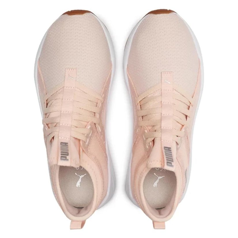 Damen-Sneaker Puma Softride Sophia Eco - Farbe: Weiß/Rosa, Größe: 38