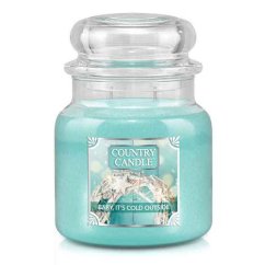 Svíčka Country Candle střední, Baby It´s Cold Outside
