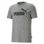 Pánske tričko Puma Essentials Logo Tee - Farba: Biela, Veľkosť: L