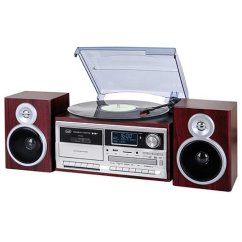 System Hi-Fi Trevi TT 1072 DAB WD drewno