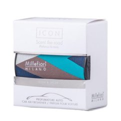 Vůně do auta Millefiori Milano Icon Textil Geometric, Legni & Spezie