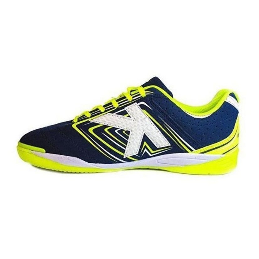 Hallenschuhe Kelme Goleiro Indoor - Farbe: Blau/Gelb, Größe: 38