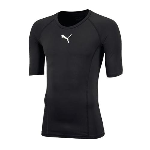 Puma LIGA Baselayer Tee detské športové tričko - Farba: Biela, Veľkosť: 164