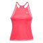 Under Armour W Qlifier Iso-Chill Embossed Tank - Color: Pink, Size: M