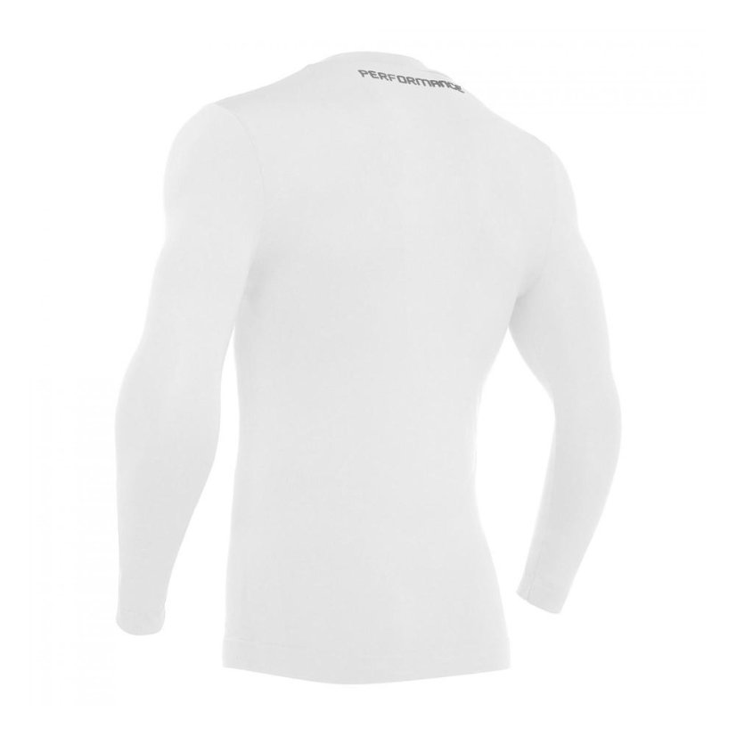 Koszulka Macron Performance Tech LS - Kolor: Biały, Rozmiar: M