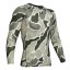 Under Armour Hg Armour Ls Nov Men's Compression T-Shirt - Color: Green, Size: S