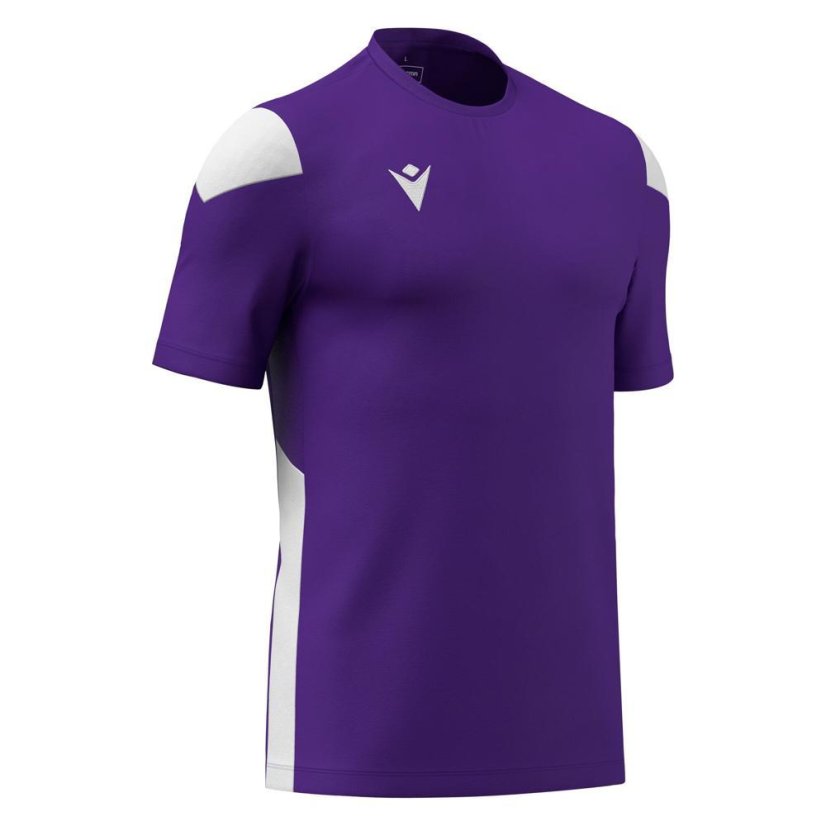 Macron Polis Jersey - Color: Light blue/white, Size: M