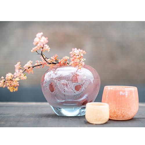 Glasblumentopf DutZ Pot Salmon