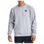 Pánska mikina Under Armour Rival Fleece Crew - Farba: Sivá, Veľkosť: XL