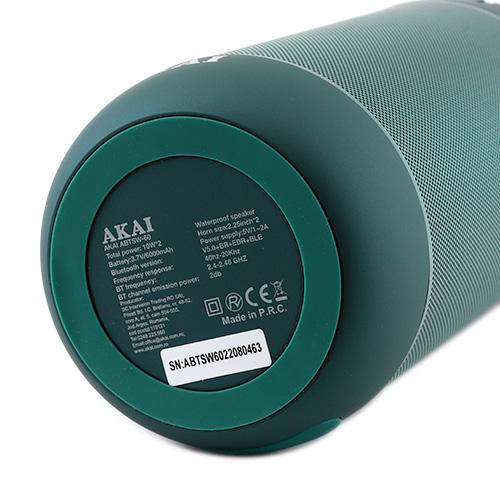 Lautsprecher AKAI ABTSW-60 türkis