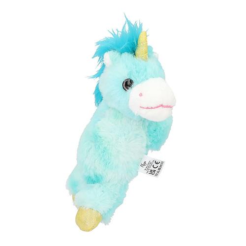 Ylvi plush roll-up bracelet, Unicorn blue