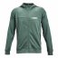 Under Armour Rival Terry AMP FZ HD Men's Sweatshirt - Color: Green, Size: L