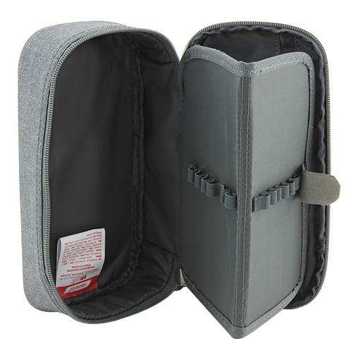 Piórnik szkolny Target Compact Geo Melange Grey 21876