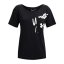 Dámske tričko Under Armour Lve Oversized Graphic WM Tee - Farba: Čierna, Veľkosť: XS