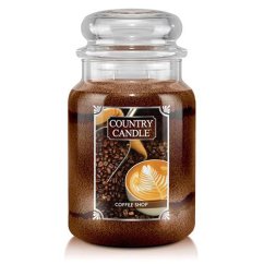 Svíčka Country Candle velká, Coffee Shop