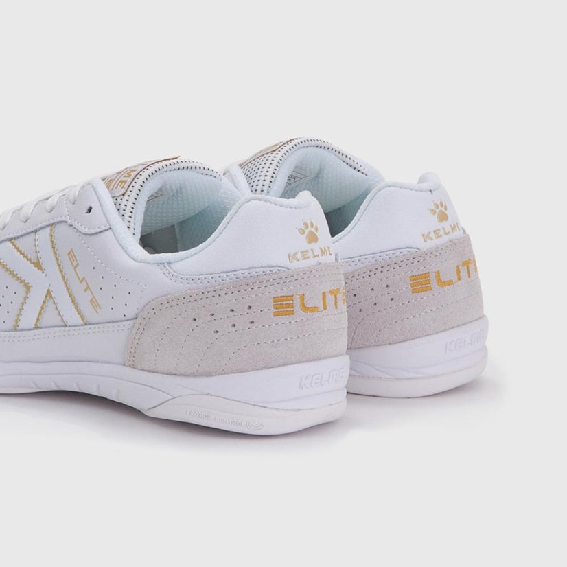 Sálová obuv Kelme Elite - Barva: Bílá, Velikost: 41