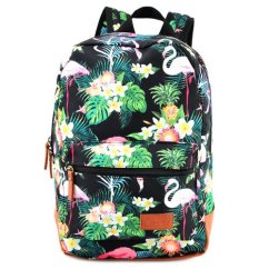 Target Free Time Floral Black Backpack 21960