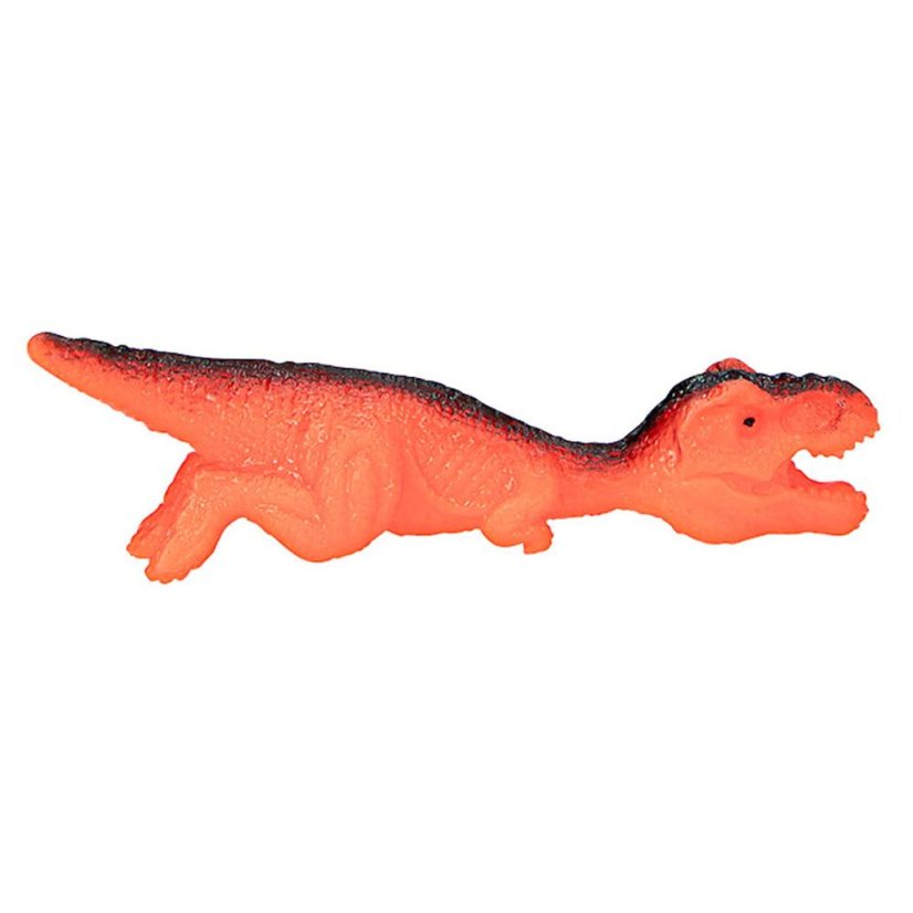 Leuchtender Dinosaurier zum Abschießen Dino World, roter T-Rex
