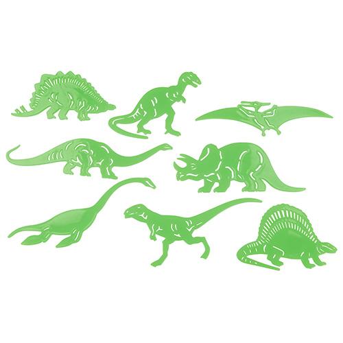 Glow-in-the-dark dinosaurs Dino World Glow in the dark